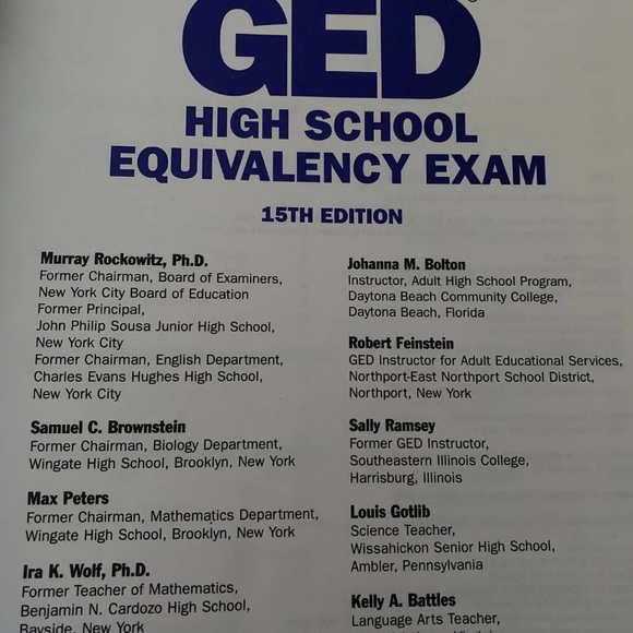 GED Book on All Subjects - Picture 2 of 2